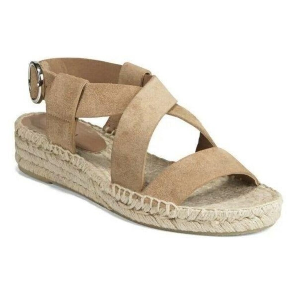 Via Spiga Gia Suede Espadrille Sandals 7